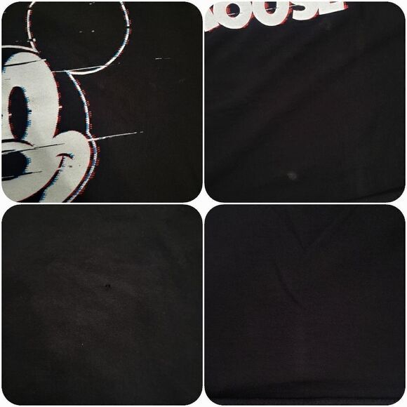 Disney Mickey Mouse Static Smile Tee(L031)- Size XL for Men - Picture 5 of 8